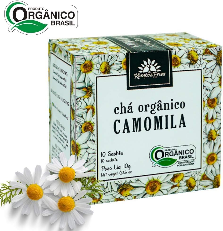 Camomila Orgânica em Sachê Kampo de Ervas 2