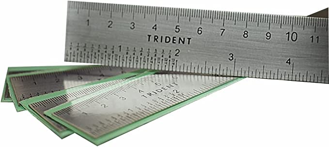 Régua Ferragista Trident em Aço Inox 4