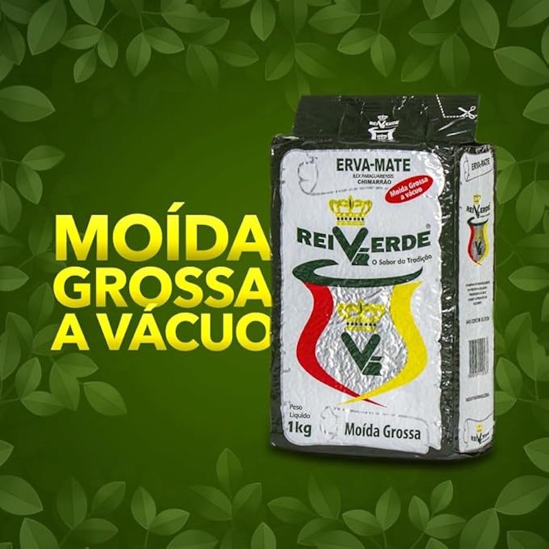 Erva-Mate Rei Verde Moída Grossa a Vácuo 2