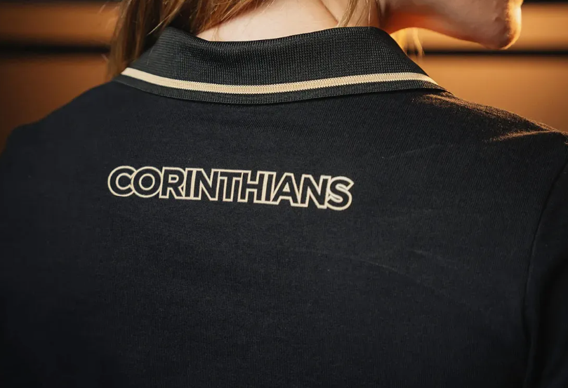 Camisa Corinthians Polo Ouro Feminina 2