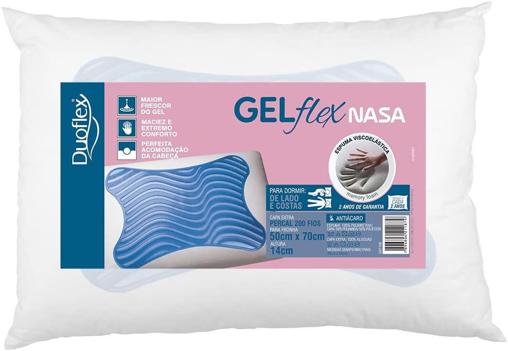 Travesseiro Gelflex Nasa 1