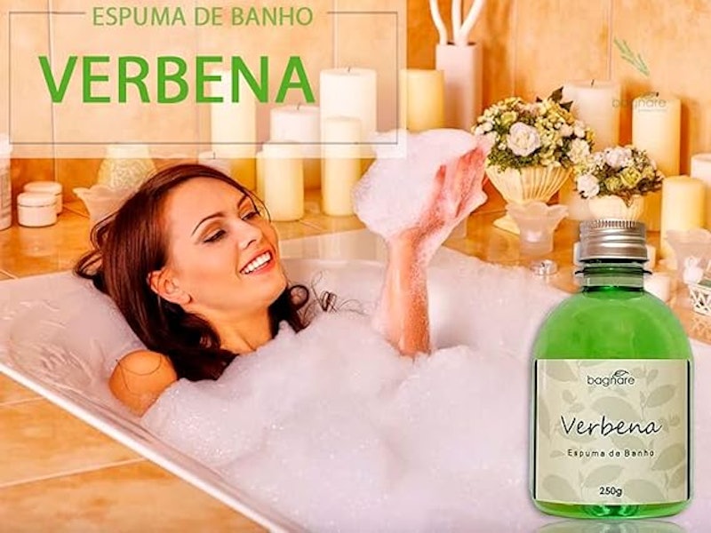Espuma de Banho Banheira Hidromassagem Verbena Bagnare 2