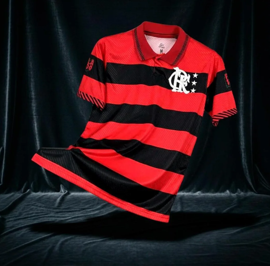 Camisa Flamengo Retrô 1995 Centenário Romário  2