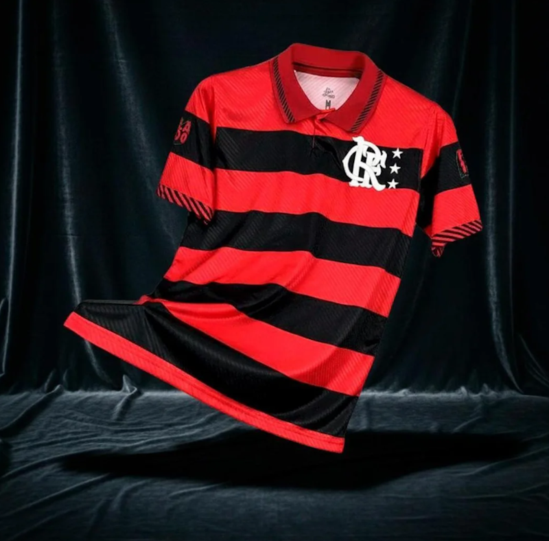 Camisa Flamengo Retrô 1995 Centenário Romário 2
