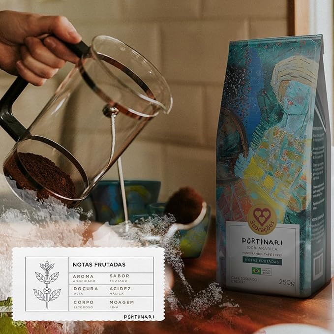Café Torrado e Moído Portinari Notas Frutadas Gourmet 2
