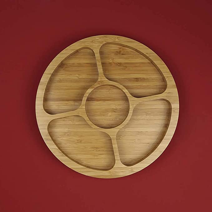Gamela com 5 Divisórias Bamboo 4