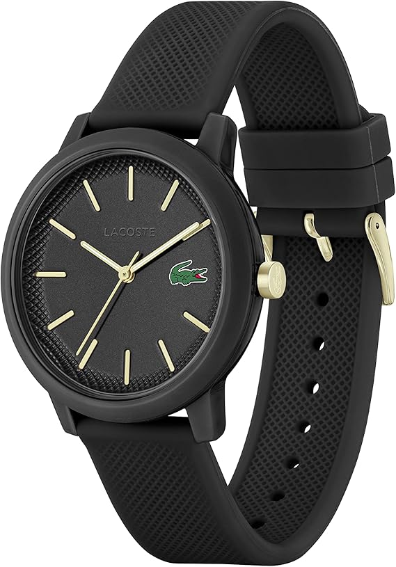 Relógio Masculino Lacoste 12.12 com Pulseira Preta de Silicone 2