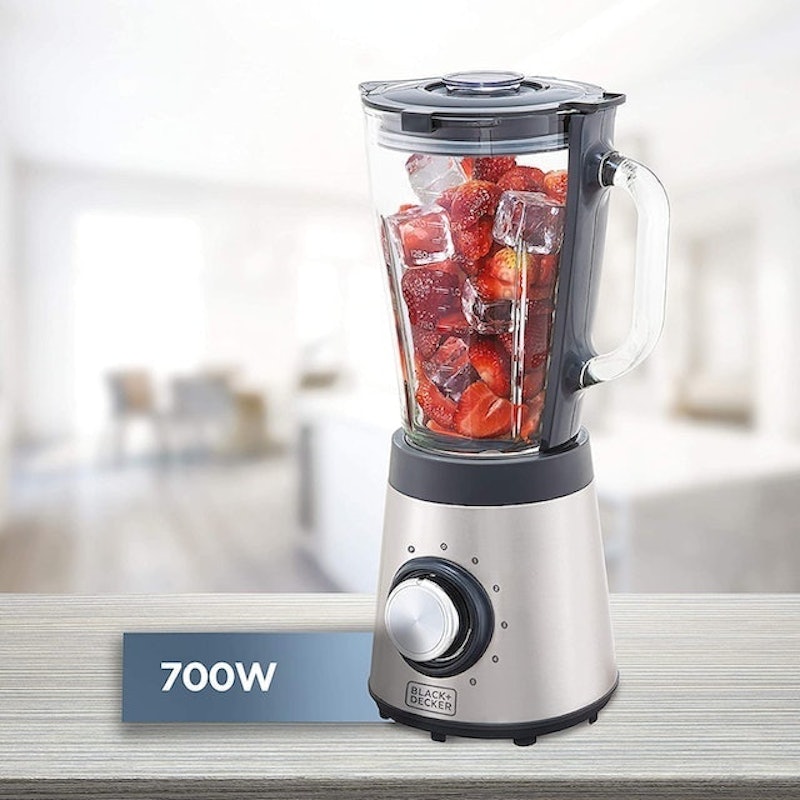 Liquidificador em Inox com Jarra de Vidro Gourmand Gris 3