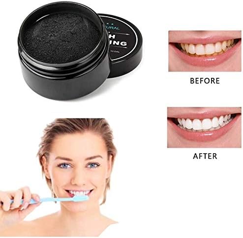 Carvão Ativado em Pó para Dentes Teeth Whitening 4