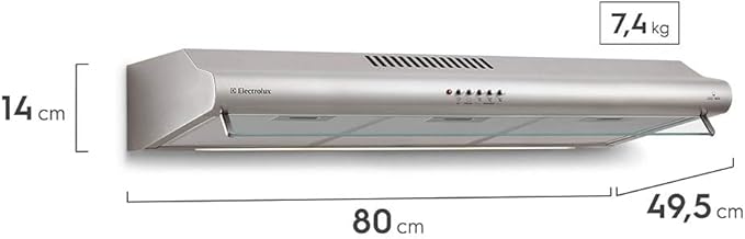 Depurador de Ar Parede Inox com Filtro Lavável e Máscara Captadora de Ar  4