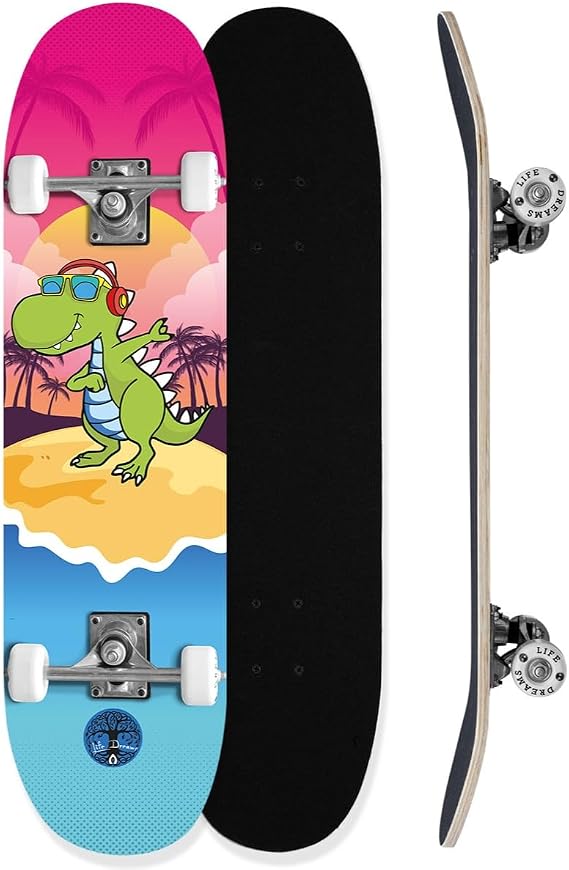 Skate Infantil Dino Life Dreams 1