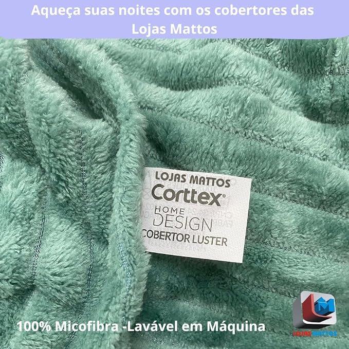 Cobertor Luster Canelado Casal 4