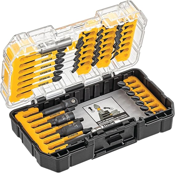 Jogo de Bits e Brocas FlextorQ com Maleta ToughCase 1