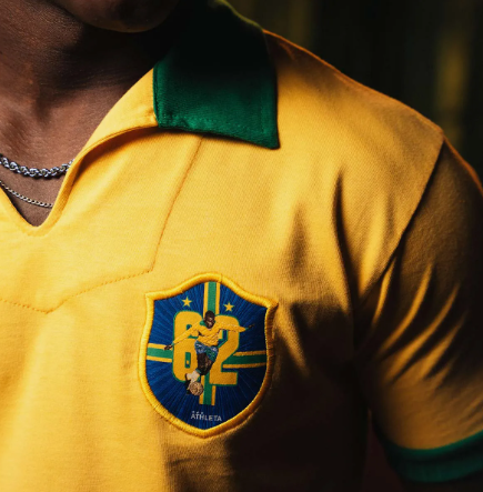 Camisa Brasil Retrô Pelé 1962 Manga Curta Masculina  3