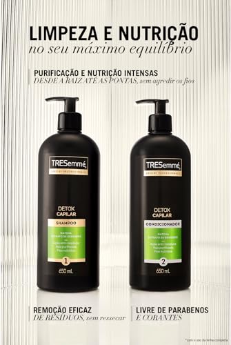 Shampoo TRESemmé Detox Capilar 3