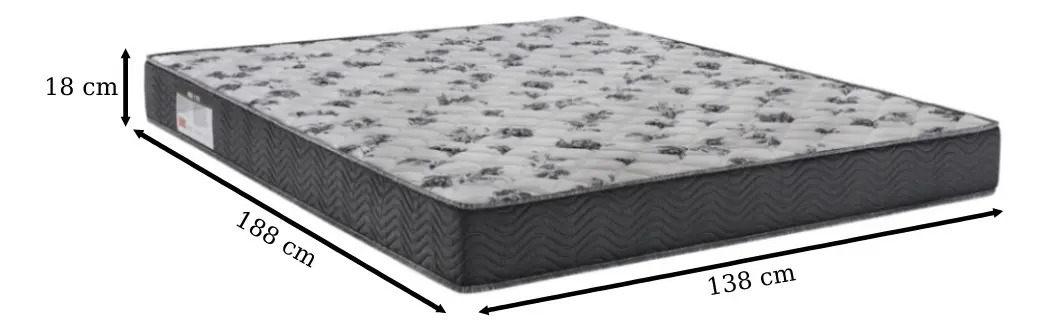 Cama Box com Baú Casal + Colchão De Espuma D33 Ortobom 5