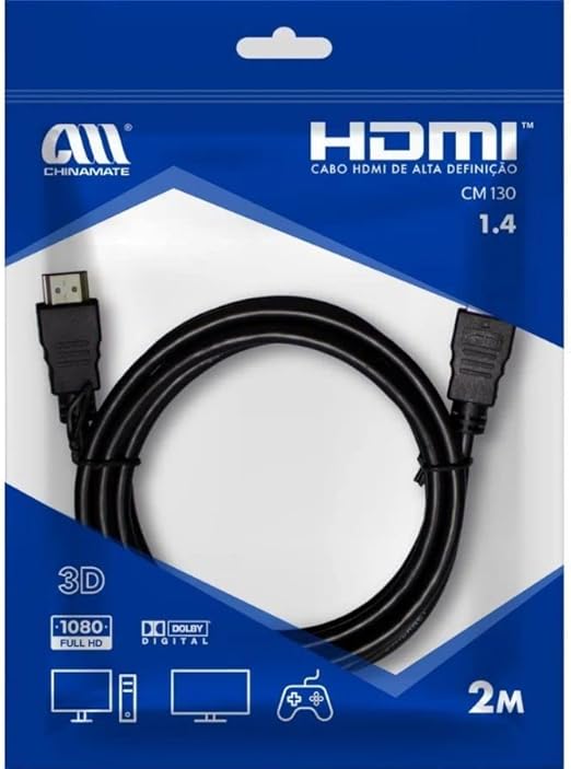 Cabo HDMI 1.4V Chinamate 1