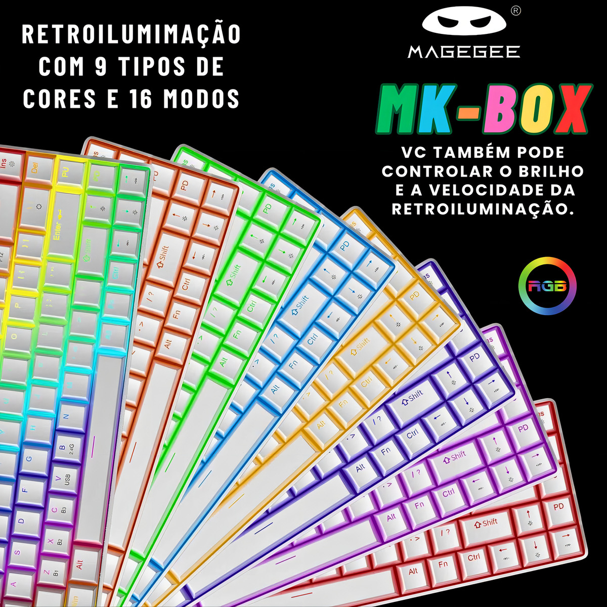 Teclado MK-Box MageGee 5