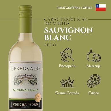 Vinho Chileno Reservado Sauvignon Blanc 2