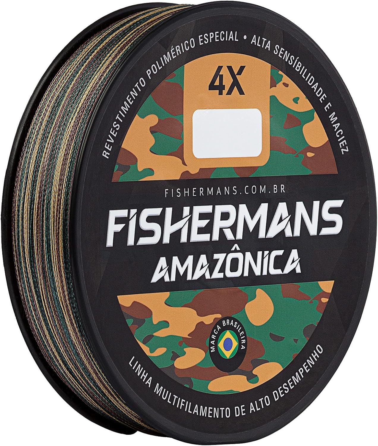 Linha de Pesca Amazônica (Águas Escuras) Multifilamento 4X 2