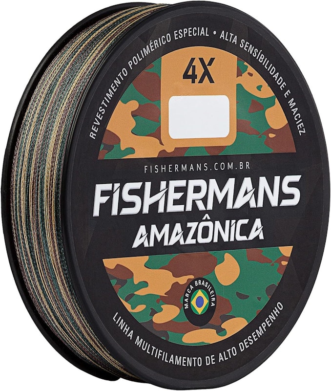 Linha de Pesca Amazônica (Águas Escuras) Multifilamento 4X 2
