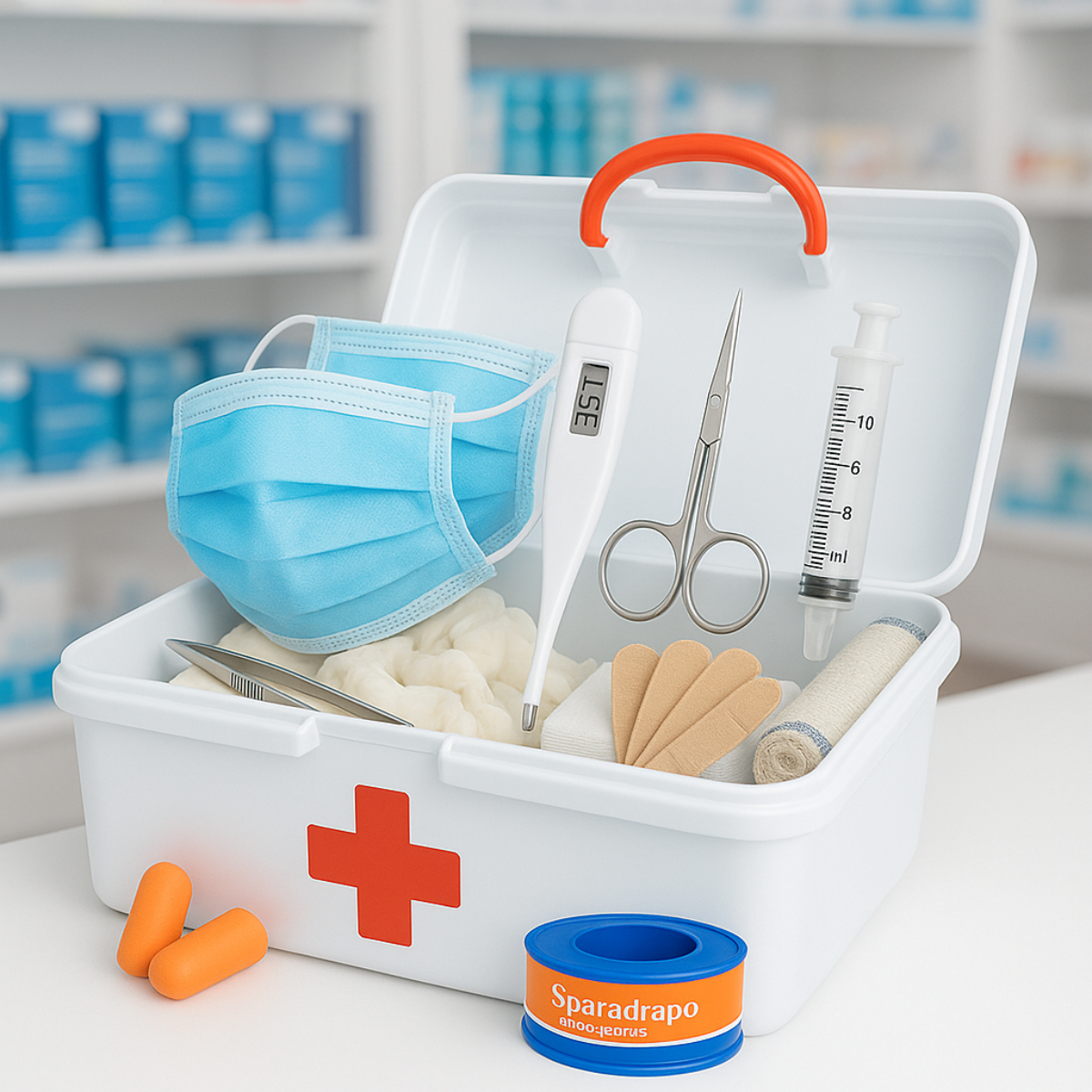 Kit Completo de Primeiros Socorros Aid 2