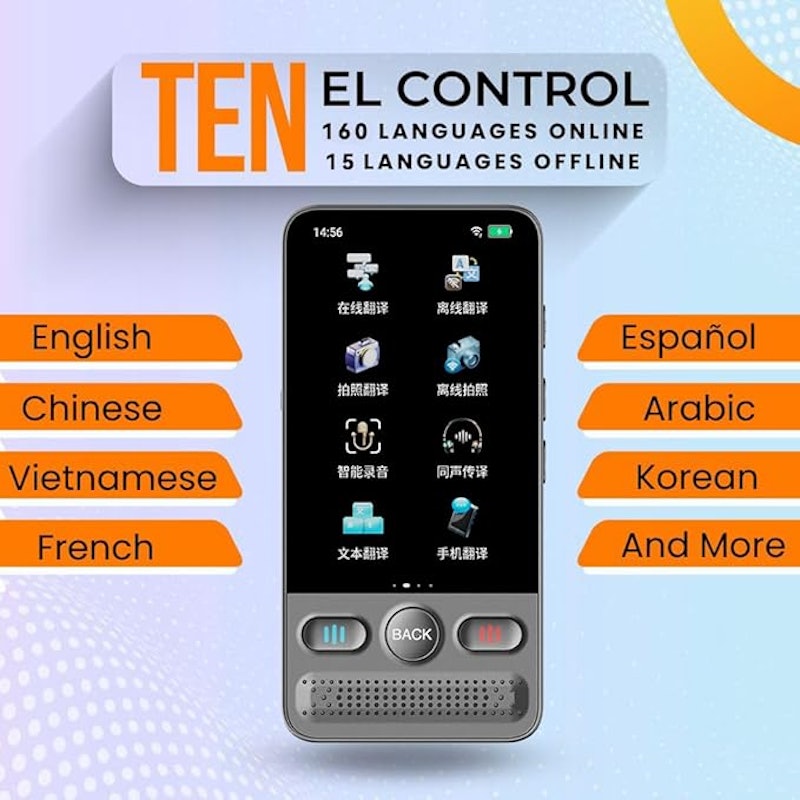 Tradutor de Idiomas Instantâneo Herpla 4