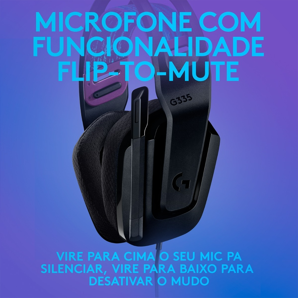 Headset Gamer Logitech G335 4