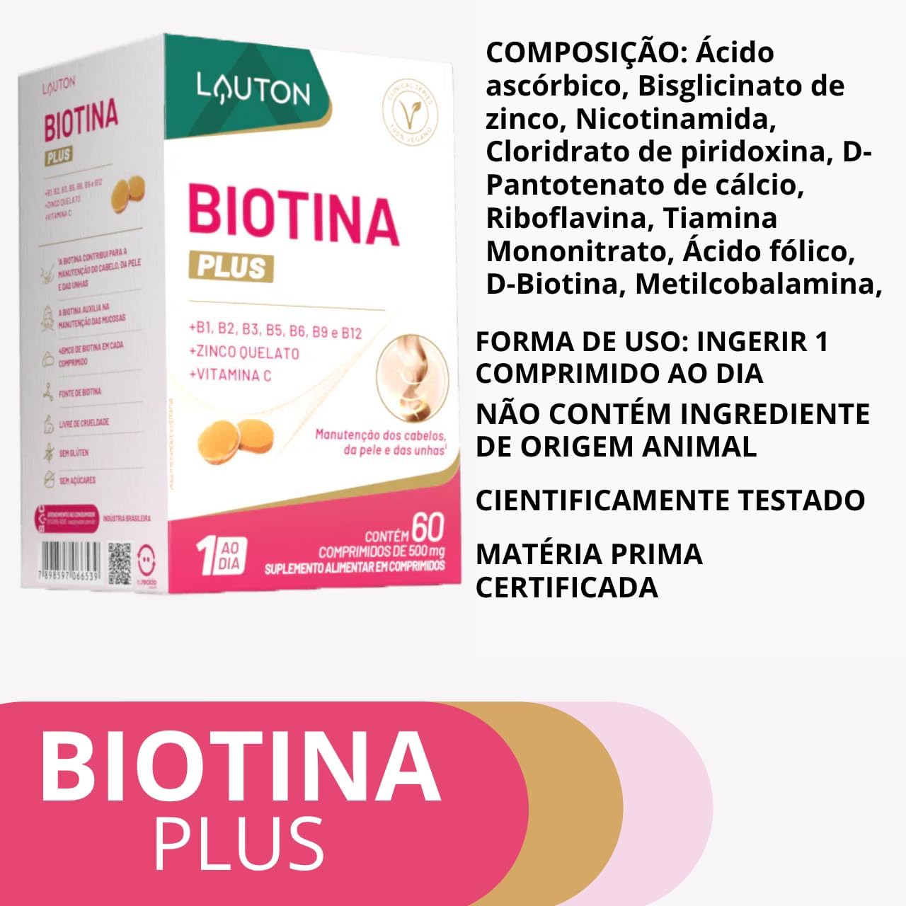 Biotina Plus  5