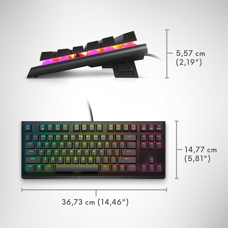 Teclado Gamer Alienware Tenkeyless 4