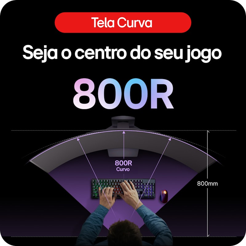 Monitor Gamer LG UltraGear OLED Curvo Tela OLED 45” 3
