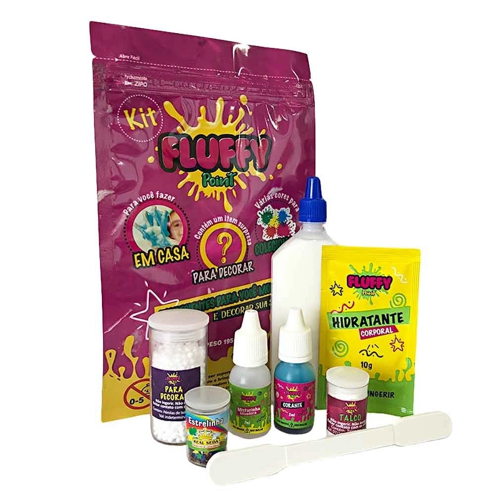 Kit de Slime Fluffy Point 1