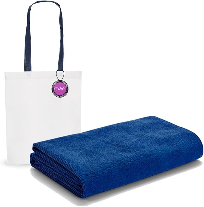 Toalha de Praia em Microfibra 75x150 cm Coast Azul 1