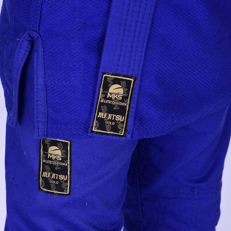 Kimono de Jiu-Jitsu Infantil MKS Kids Azul 3