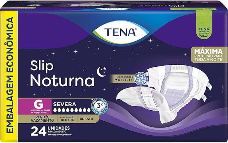 Fralda Tena Slip Noturna 1