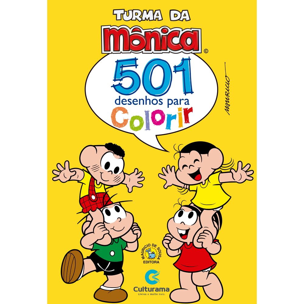 501 Desenhos para Colorir Turma da Mônica 3