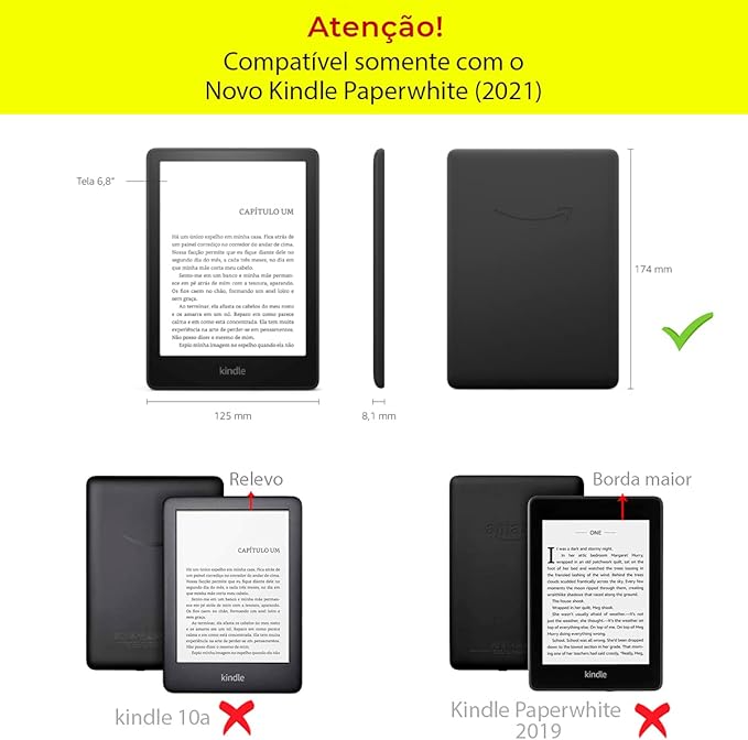 Capa Novo Kindle Paperwhite 11ª Geração 2021 2