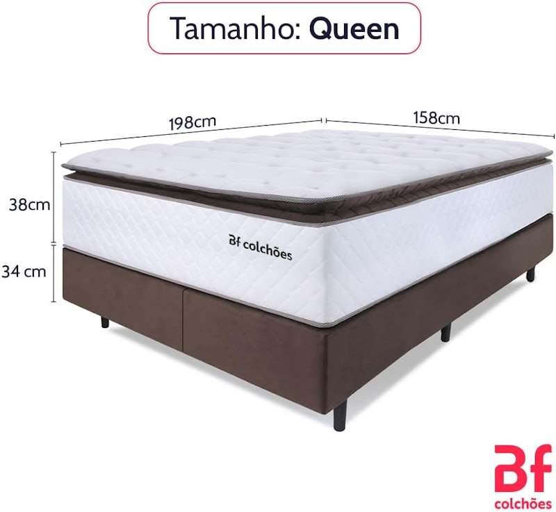 Cama Box Queen Premium Sleep 2