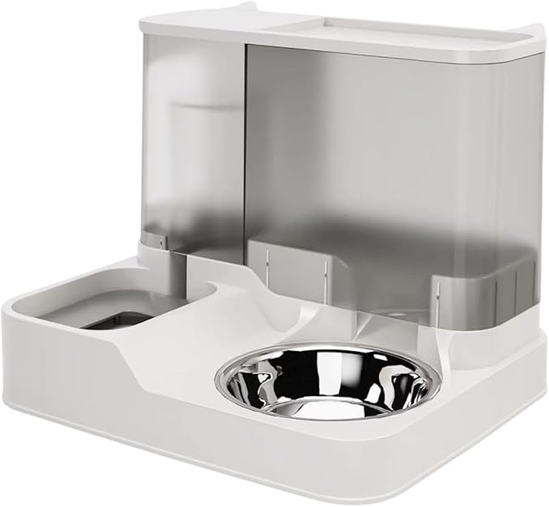 Alimentador Pet Automático com Bebedouro por Gravidade 2