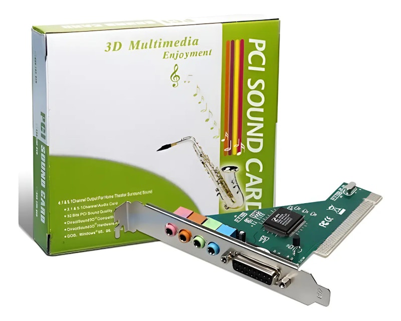 Placa de Som Pci 4.1 Acute 1