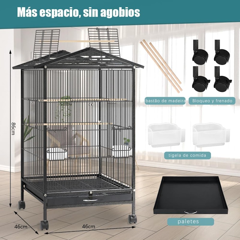 Gaiola para Calopsita 2