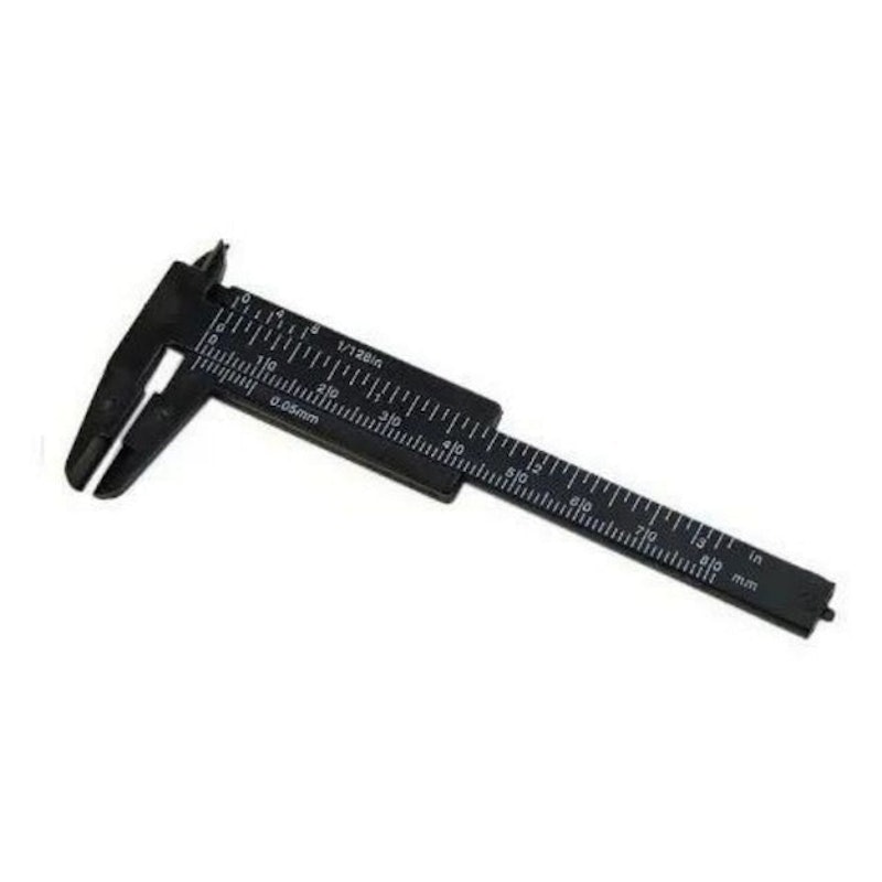 Paquímetro para Sobrancelha Santa Clara 8 cm Preto 2