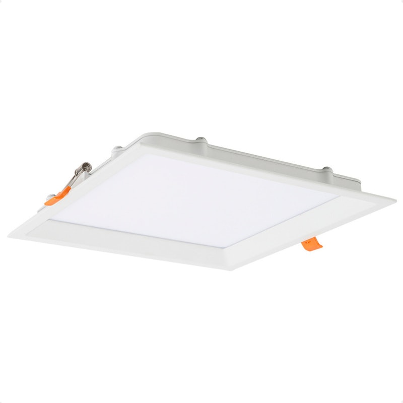 Painel LED Lux Recuado Taschibra 12 W Quadrado Embutir 3