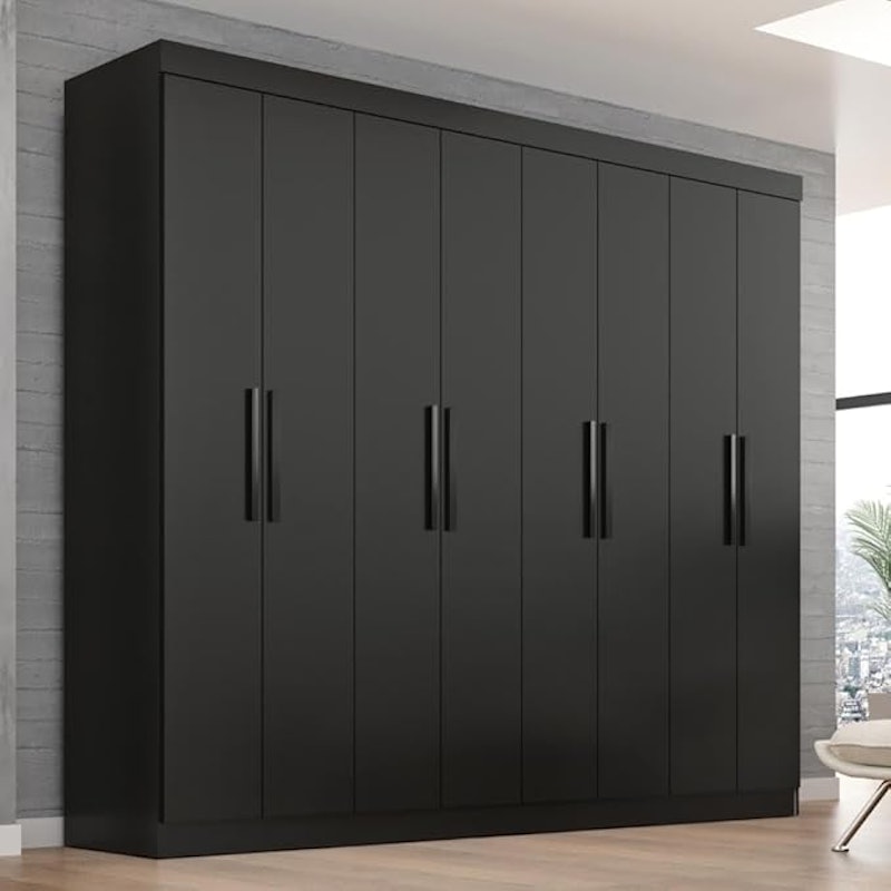 Guarda-Roupa Casal Lisboa 8 Portas 4 Gavetas 5
