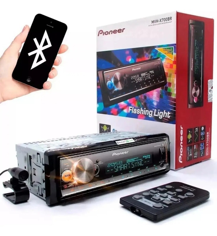Som Automotivo Pioneer MVH-X7000BR 2