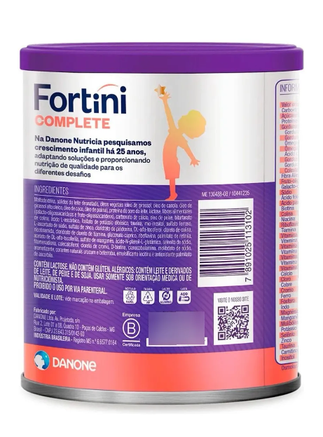 Fortini Complete Vitamina de Frutas - 800 g 2