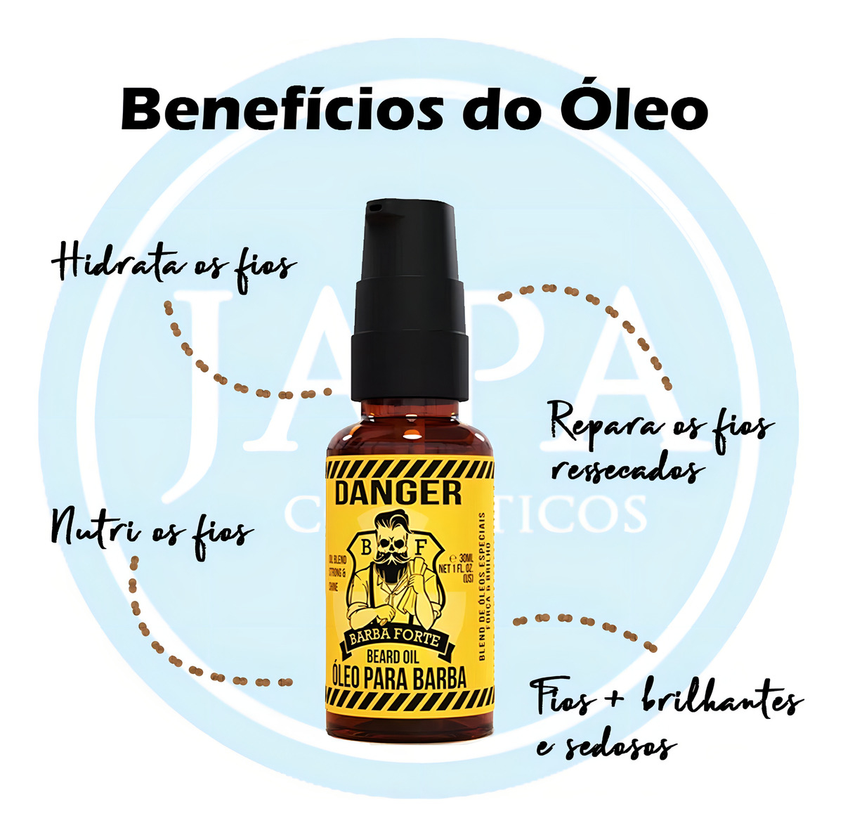 Óleo para Barba Danger  4