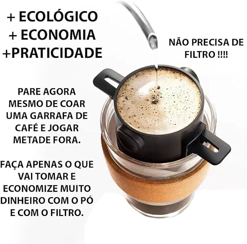 Mini Coador de Café Individual 3