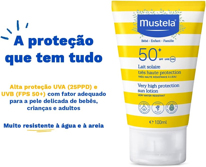 Protetor Solar Alta Proteção FPS 50+ 4