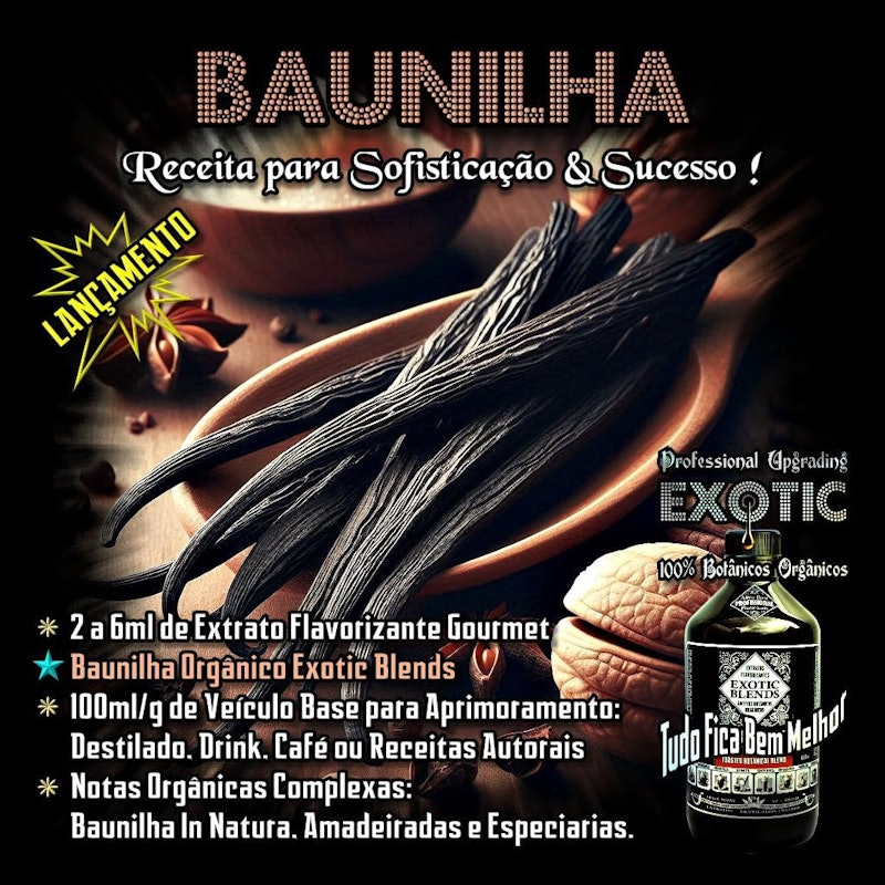 Extratos Botânicos Flavorizantes Gourmet Blends 2
